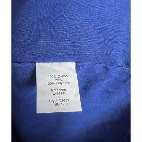 J. Crew Tropical Floral Vibrant Colorful Sleeveless Sheath Dress Women's Size 6 - Picture 3 of 6